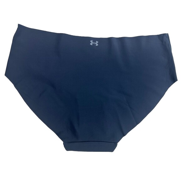 Under Armour Essential 4-Way Stretch No Show 3-Pack Hipster Panty Blue Size L NW - Picture 4 of 16